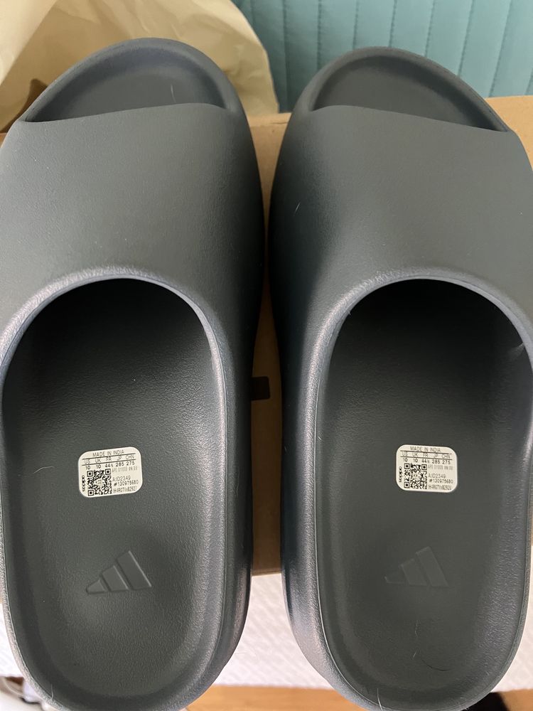 YZY Yeezy Slide Slate Marine 44 NOVOS