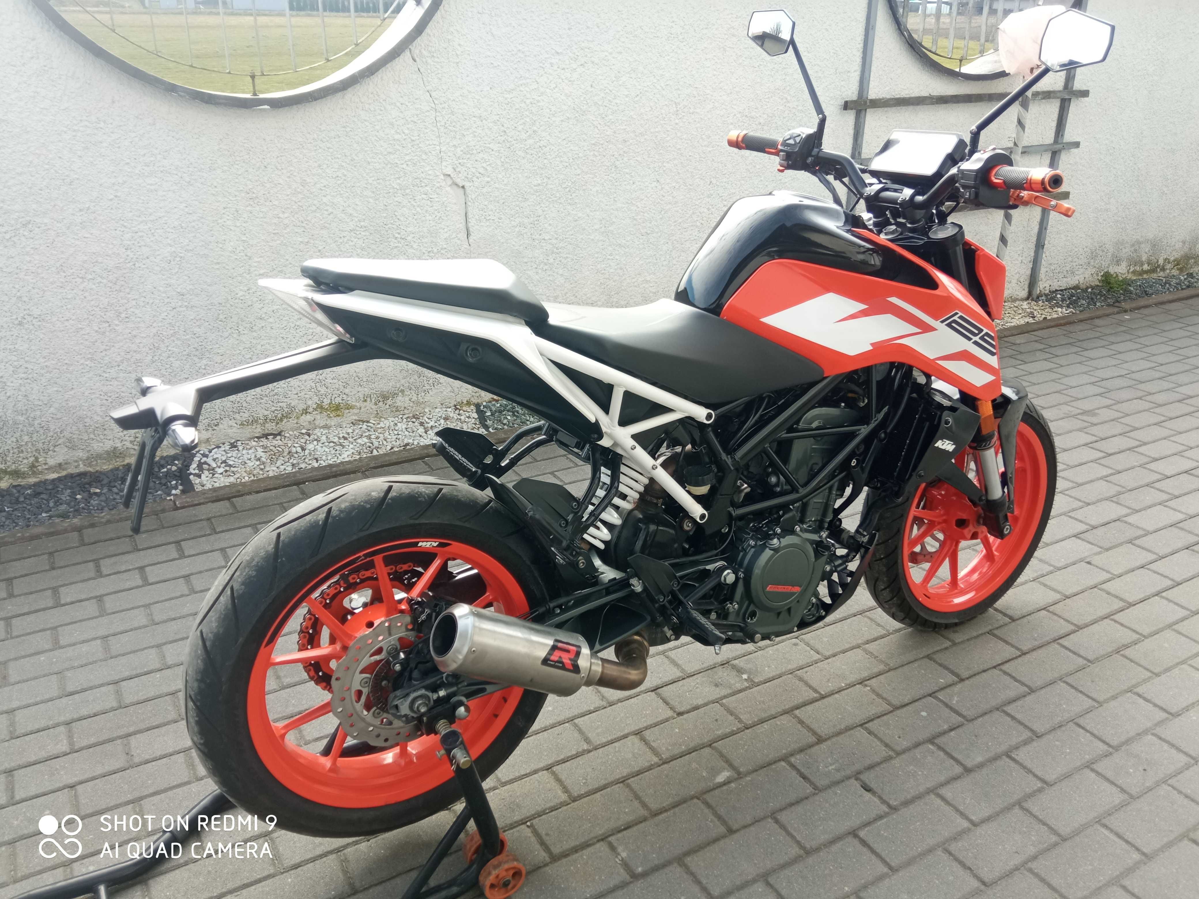 KTM Duke 390/125 Stan Bdb, z 2020r, Doinwestowany, Raty