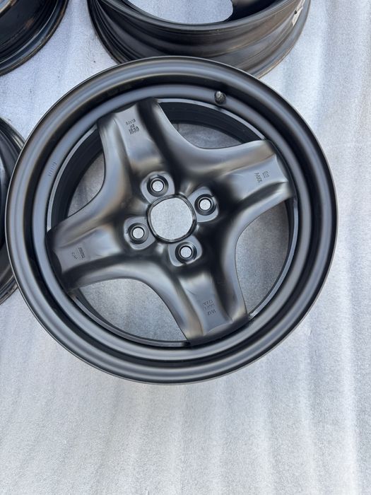 Felgi opel 6x15 ET 39 4x100 czyjniki cisnienia + kołpaki