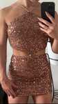 Vestido lantejoulas