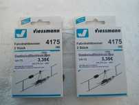 1:87 Viessmann 2 unid Seccionamento de catenária