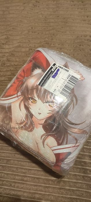 Подушка дакимакура Ahri League of Legends, лига легенд. 120х40