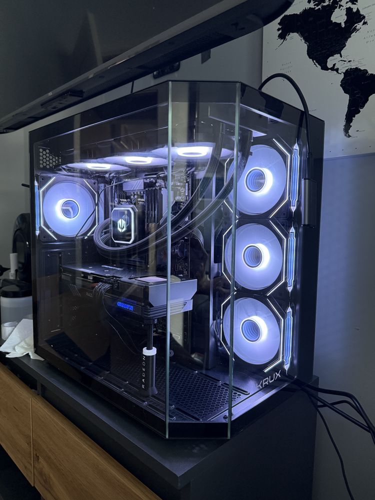 Komputer gamingowy Ryzen 5 7600X, RX 7600 XT, 64GB RAM DDR5
