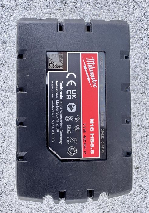 Bateria milwaukee M18 HB5.5 Ah