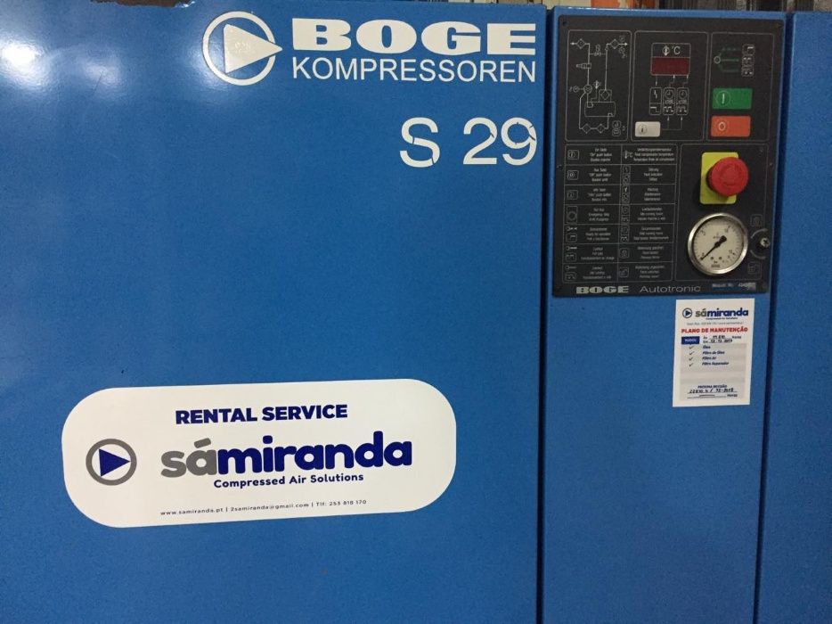 Aluguer - Compressores BOGE