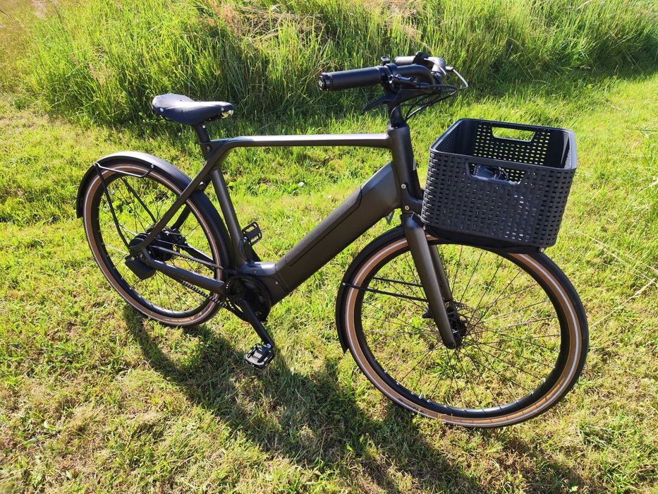 Rower elektryczny ShindlerHauer automat na pasku rohloff pinion