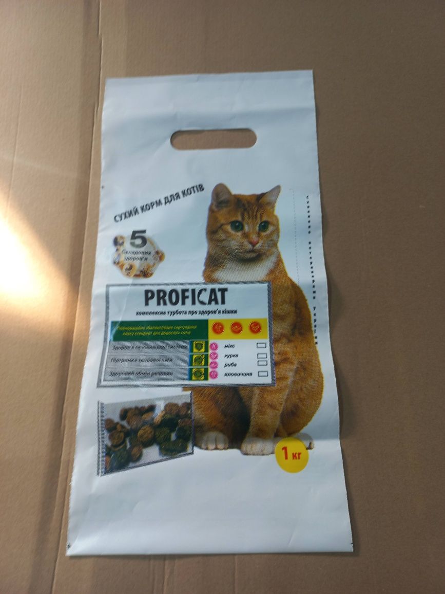 Упаковка для котячого наповнювача Пакеты для наполнителя Наполнитель