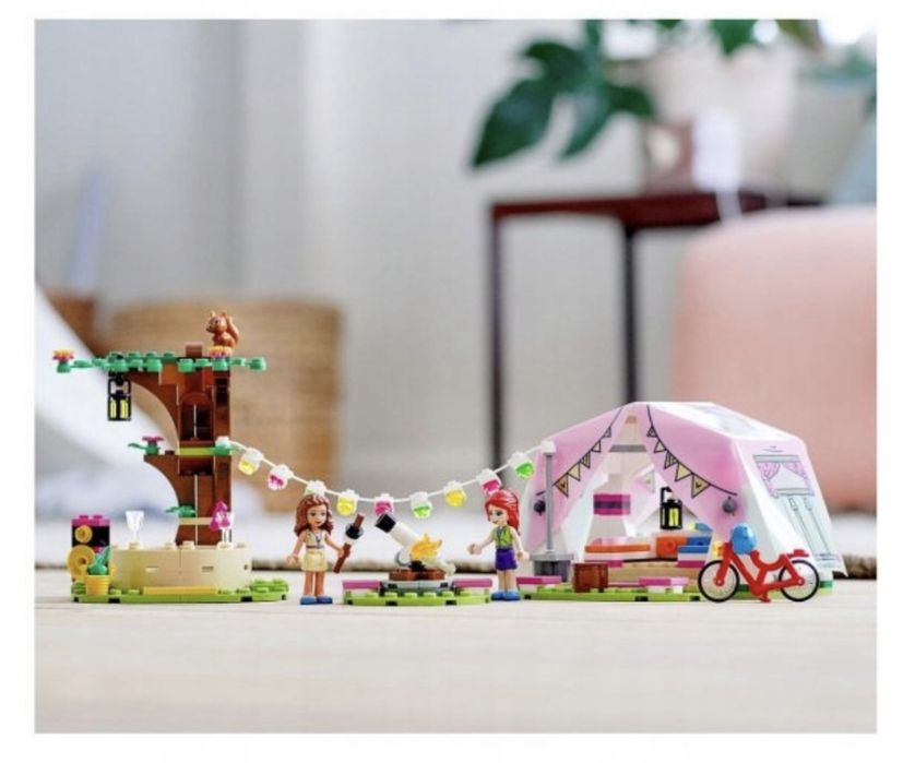 Lego Friends 41392 luksusowy kamping namiot z pudełkiem