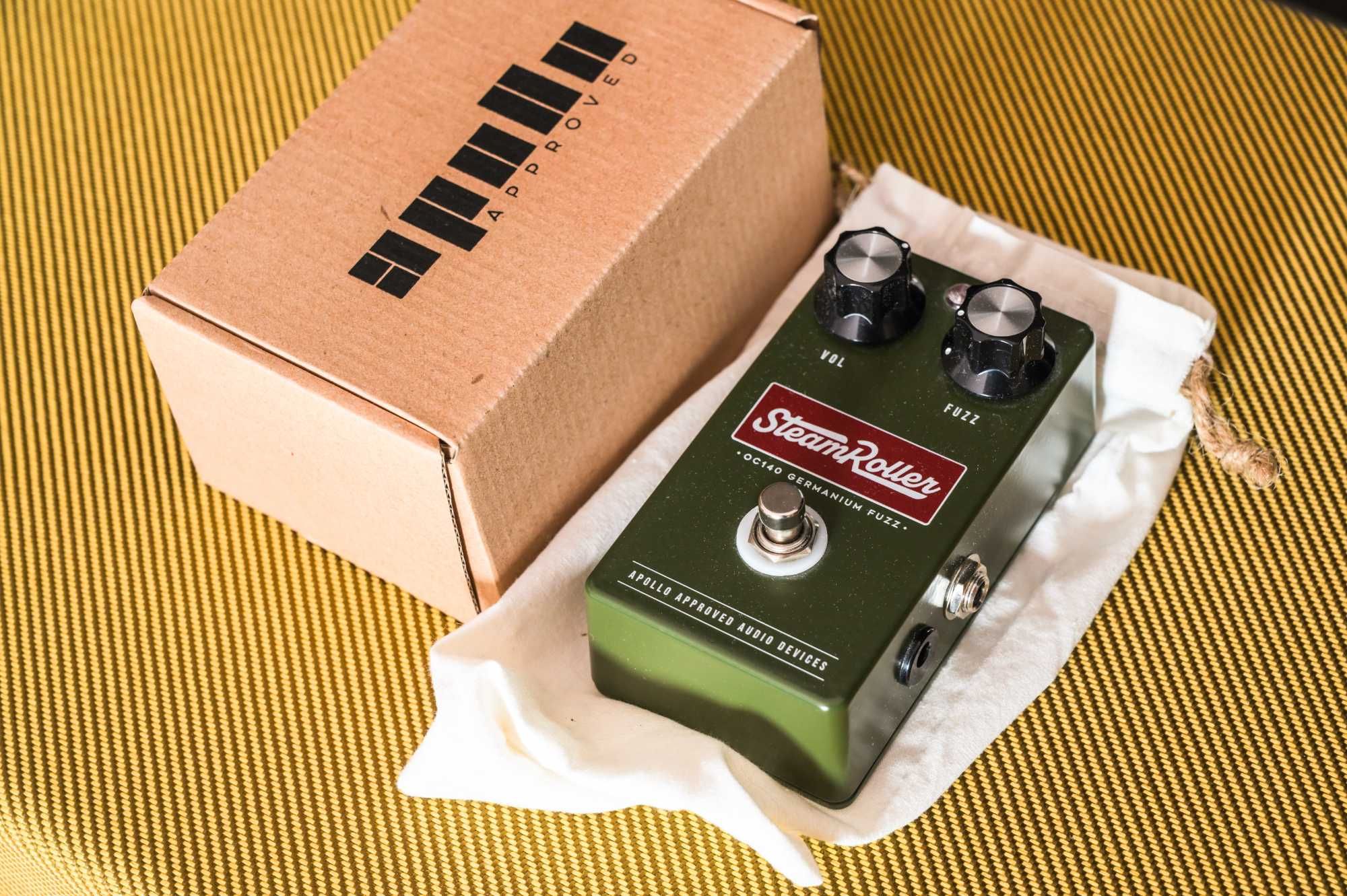 Apollo Approved Steamroller Fuzz - butikowy FUZZ FACE, top brzmienie