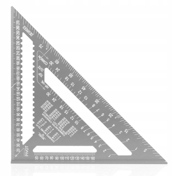 Kątownik Stolarski Ciesielski Aluminiowy 300mm