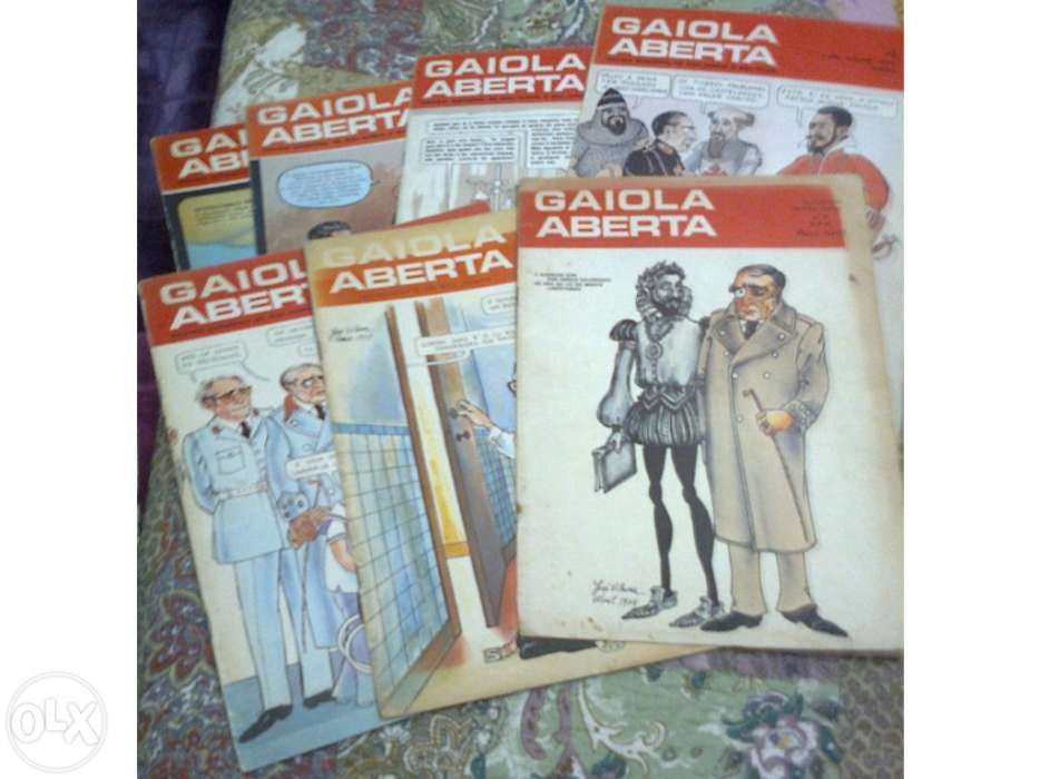 Gaiola aberta, revistas