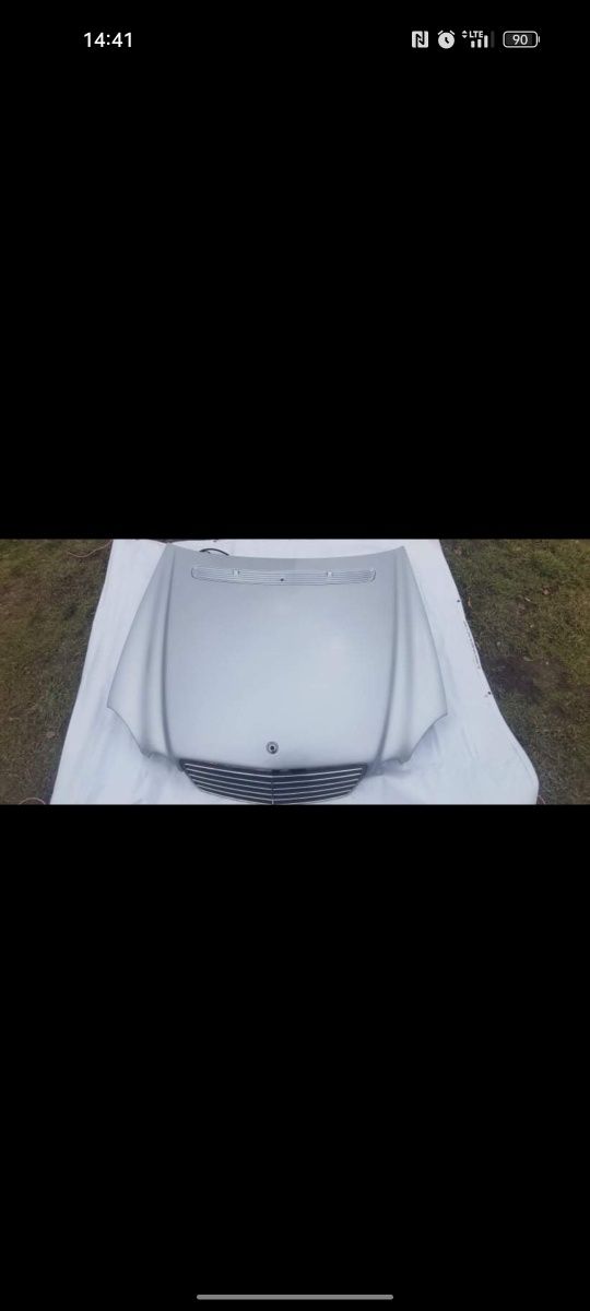 W211 maska z grillem