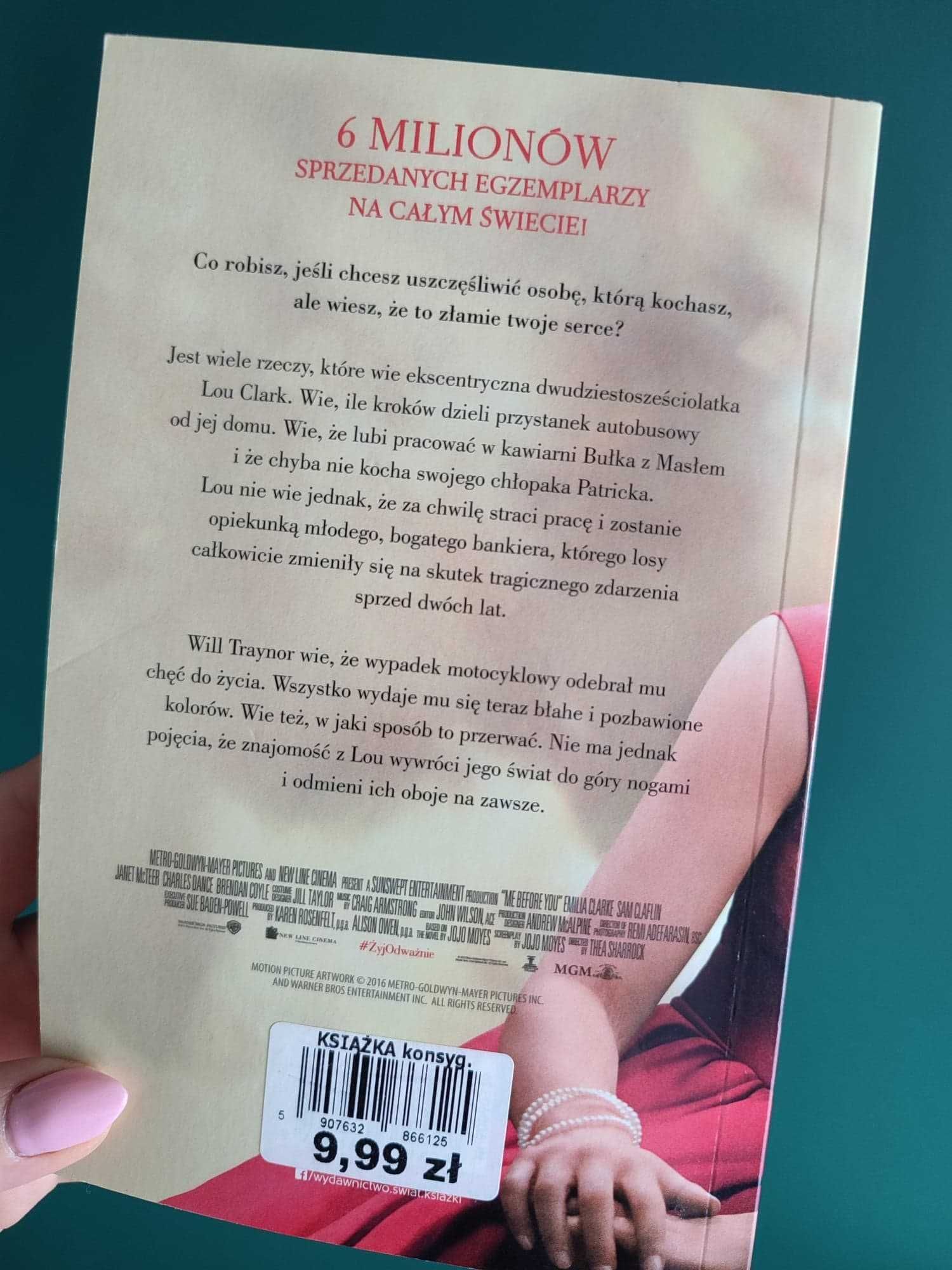 książka " ZANIM SIĘ POJAWIŁEŚ " Jojo Moyes stan bdb