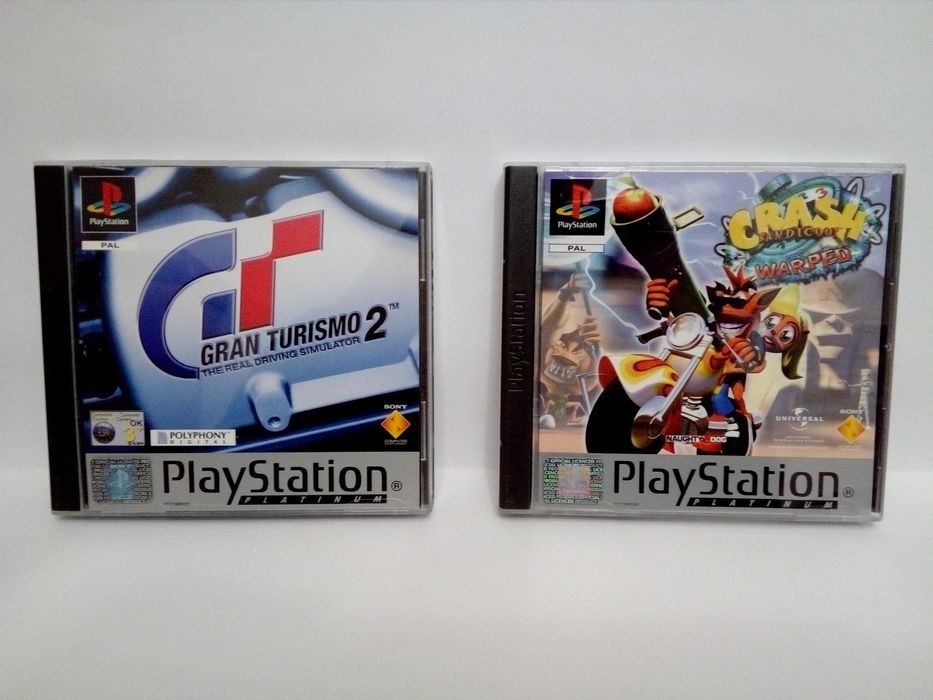 Jogos Playstation 1 como novos