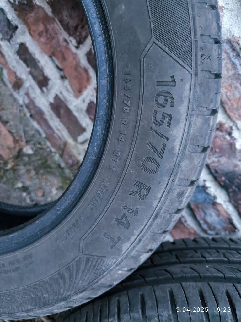 2 Opony letnie  Barum bravuris 5 hm 165/70 r14t