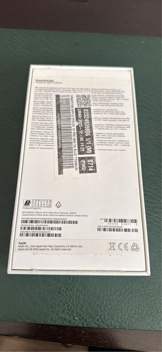 Iphone 15 pro max 256gb