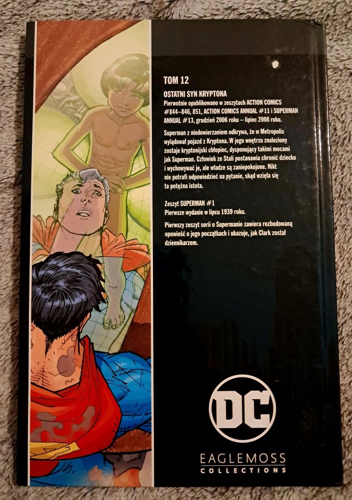 Superman. Ostatni Syn Kryptona. WKKDC Comics Tom 12. Eaglemoss komiks