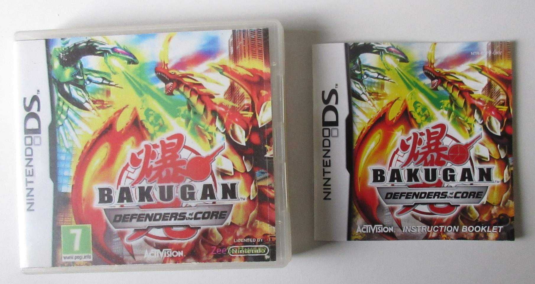 Nintendo DS - Bakugan Defenders Of The Core (Só Caixa e Manual)