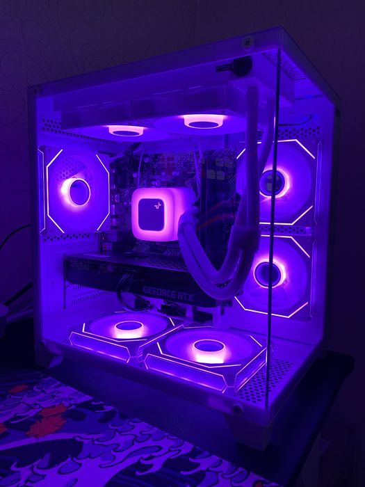 Игровой компьютер 5 5500 / 3060 ti / 16 gb озу 3200 мгц