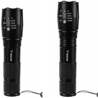 Latarka 2W1 Cree Xpe Led Uv Zoom