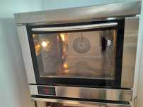 Forno Ramalhos Microram XS + móvel de suporte de tabuleiros