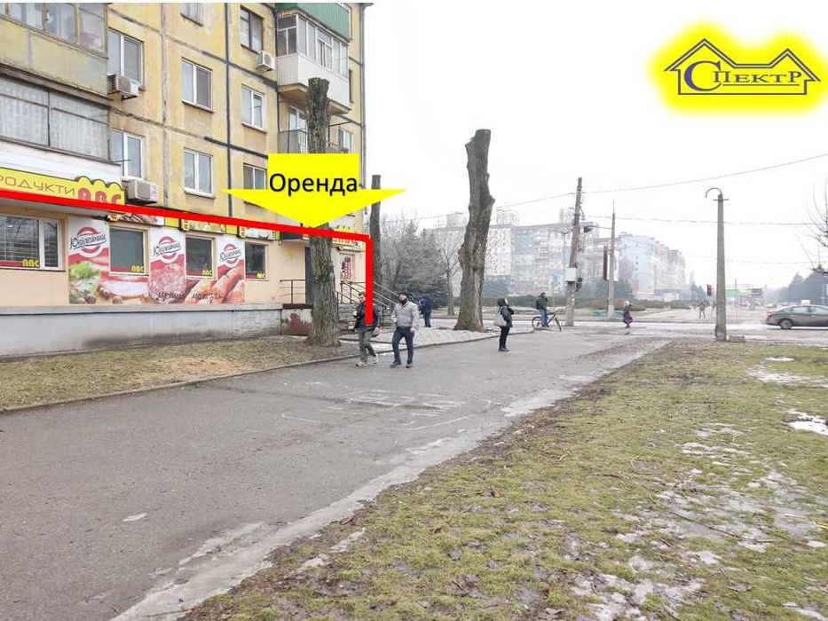 магазин на перехресті червона лінія Віталія  Матусевича 88кв.м.