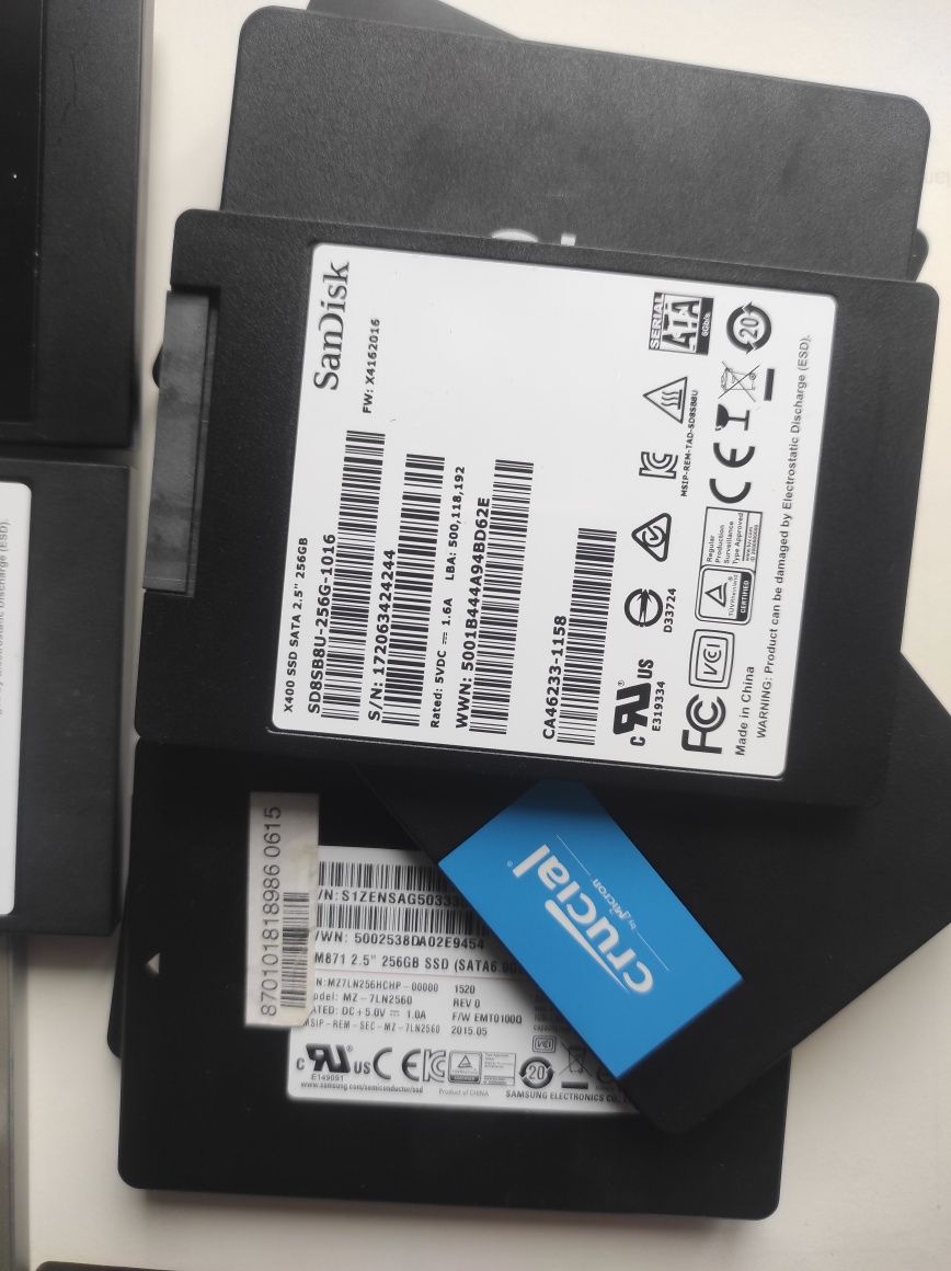 Ssd 120 GB 128 GB 240 GB 256GB