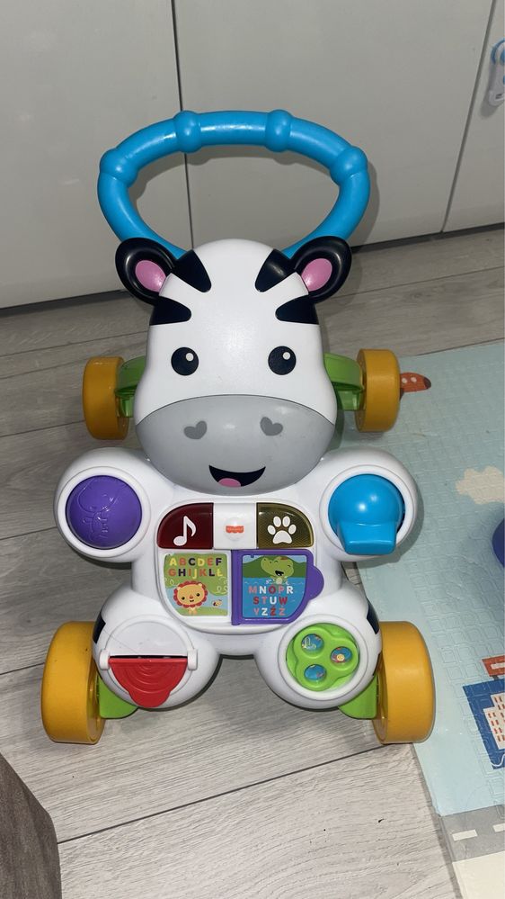 Chodzik  pchacz Fisher Price Zebra