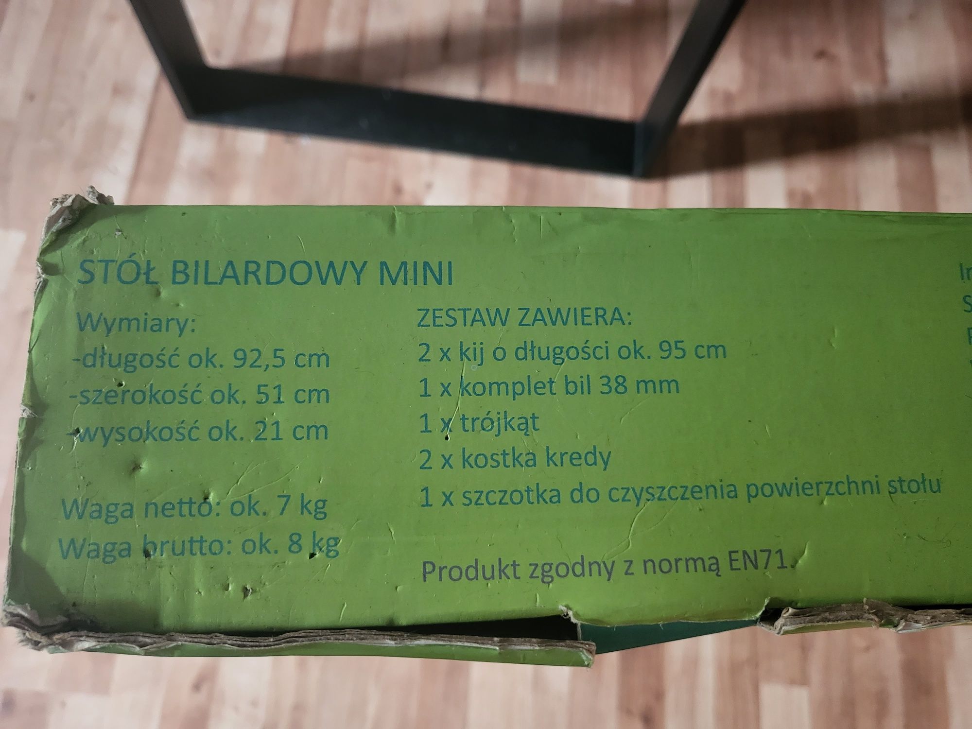 Minibilard dla dzieci