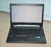 Laptop HP 8570W i5-3360M FirePro M4000 8GB 256GB SSD