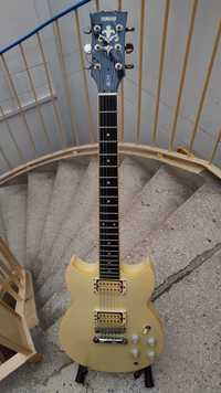 Gitara Yamaha SG 510 cream white Japonia 1982r