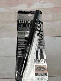 Олівець maybelline tattoostudiowaterproof smokey black 10