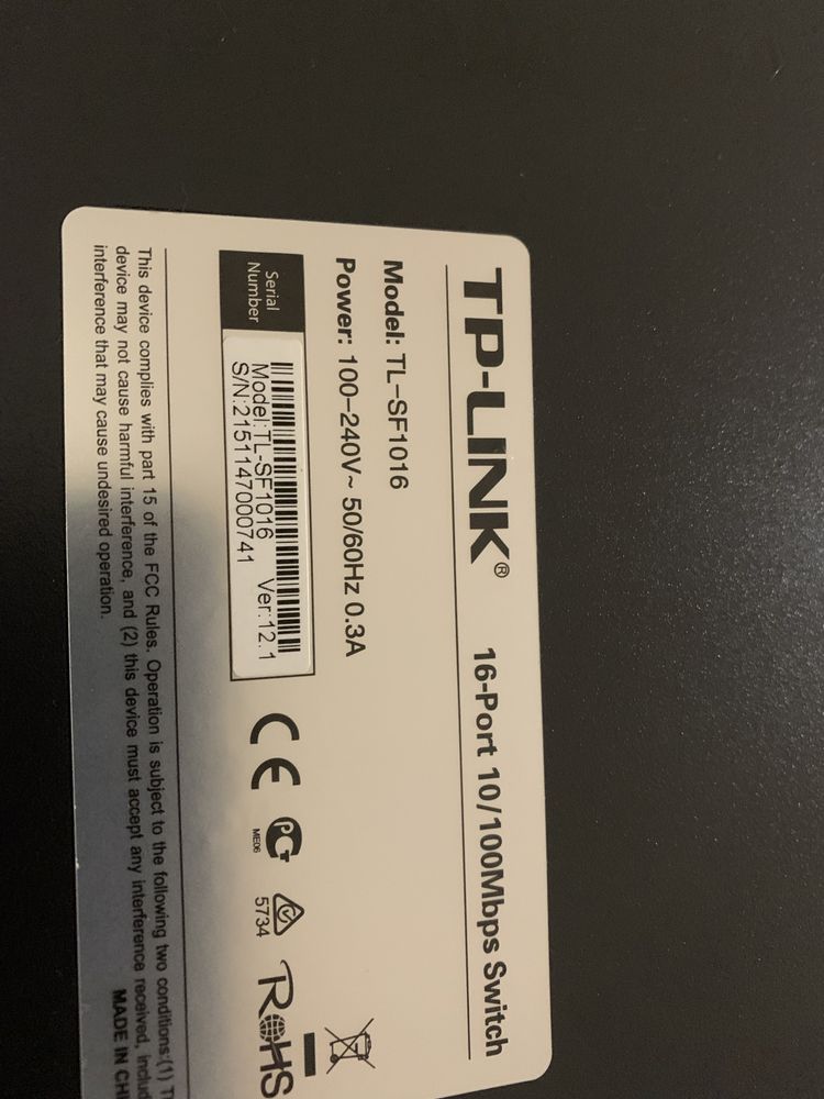 TP-Link TL-SF1016