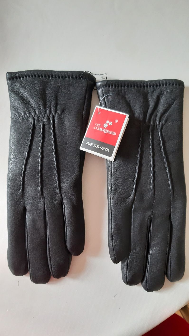 Перчатки кожаные зимние размер 7.5 - 8.0