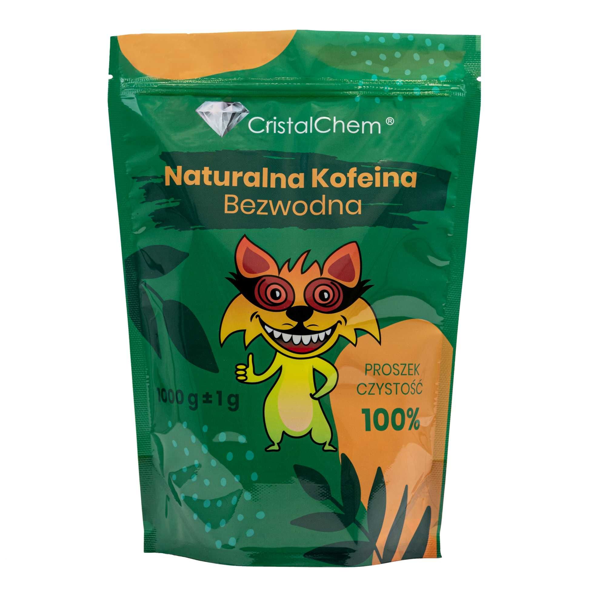 Kofeina Naturalna 3kg # Najczystszy rodzaj kofeiny # CristalChem®