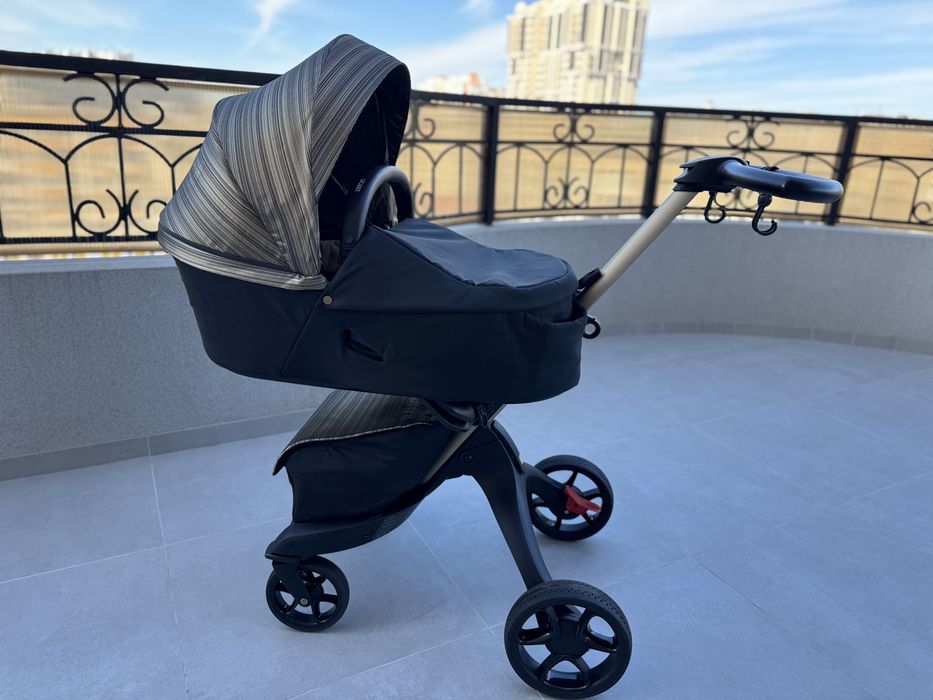 Коляска Stokke Xplory X, 2 в 1 (прогулянка+люлька+аксесуари)