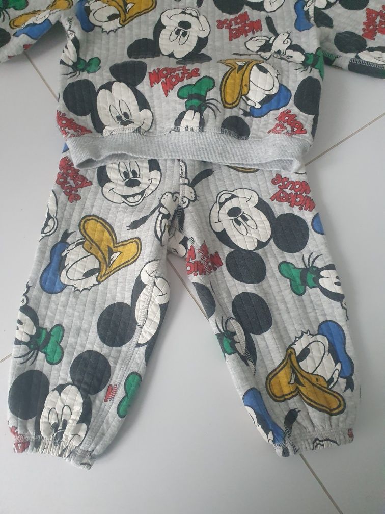 Hm myszka miki mickey rozm.92 dresy bluza spodnie