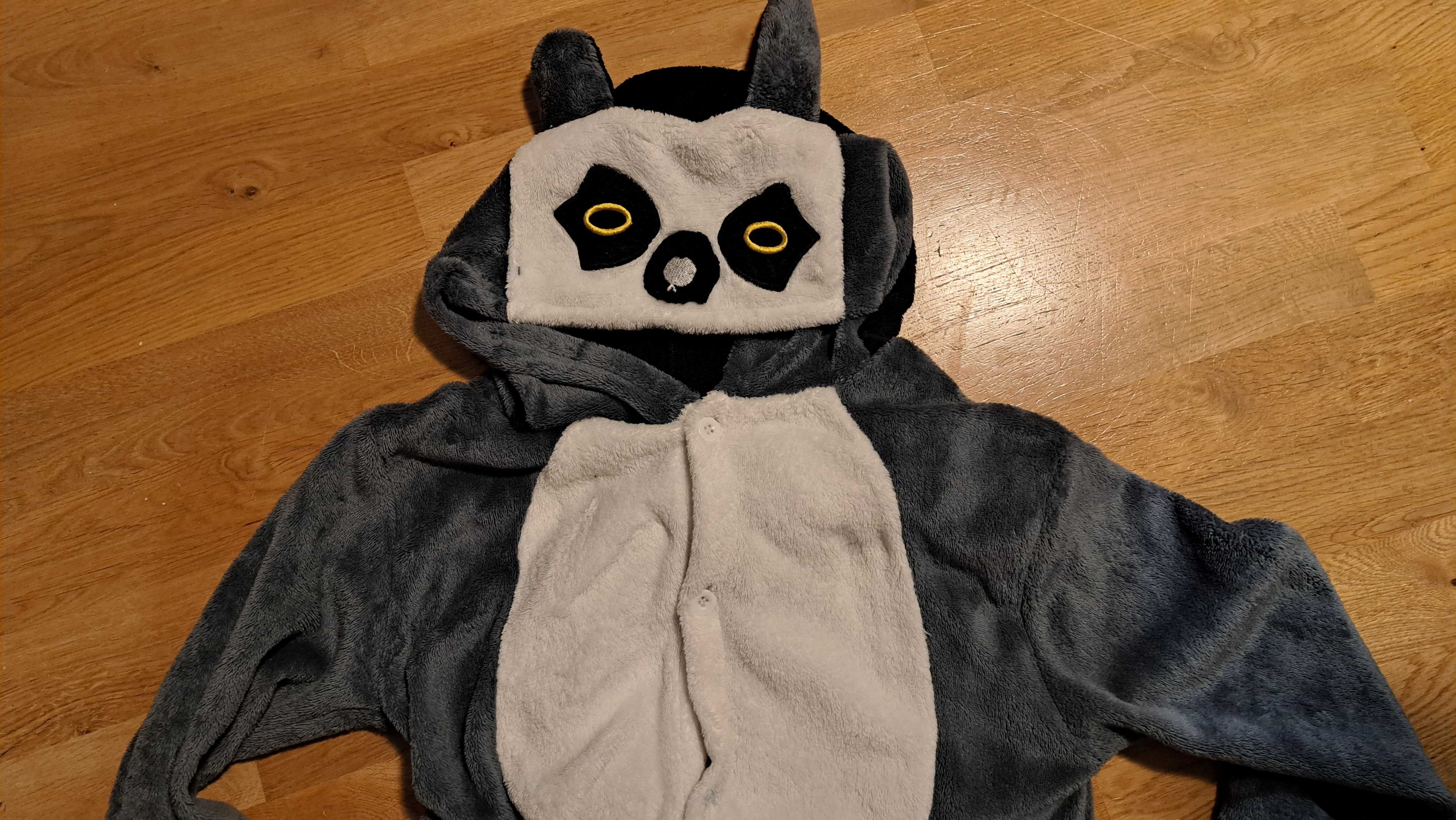 Kigurumi lemur unisex 146 cm