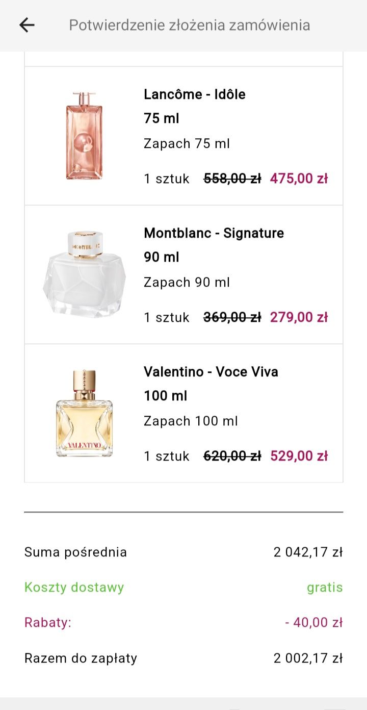 Valentino Voce Viva 100ml nowe Douglas perfumy edp.  Oryginalne