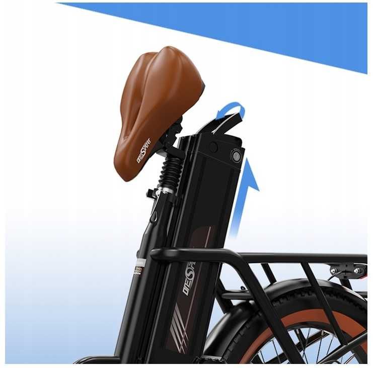 Onesport OT16-2 Rower elektryczny składany 120km 48V250W 48V17Ah PL