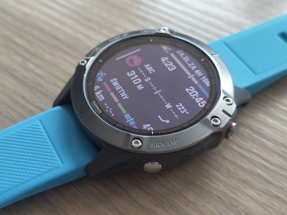 Garmin Fenix 6 pro and Sapphire Titanium idealny