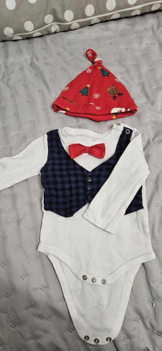 Body świąteczne + czapka świąteczna