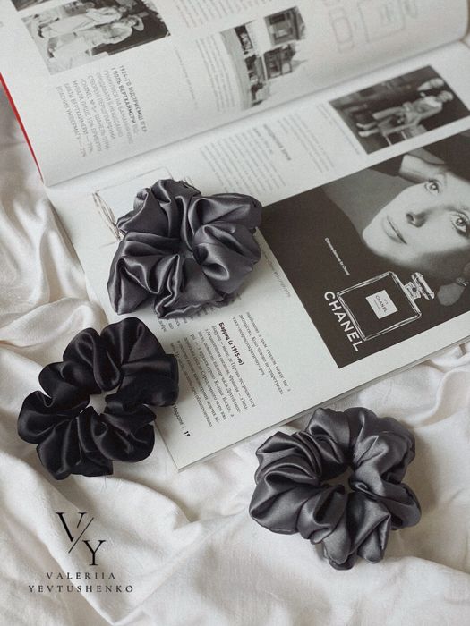 Продам атласні, шовкові резинки для волос