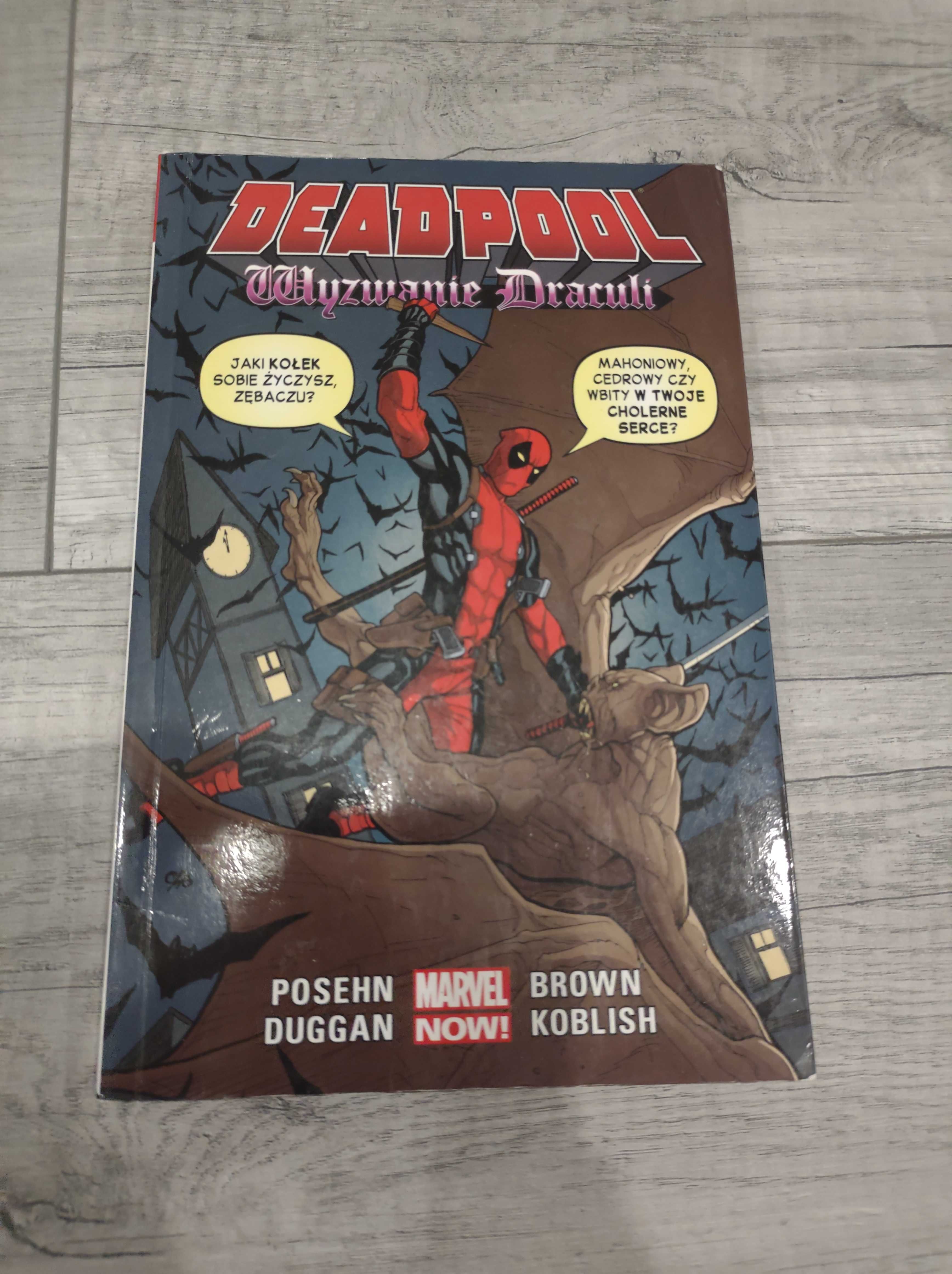 Komiks Deadpool Wyzwanie drakuli tom 5 Marvel
