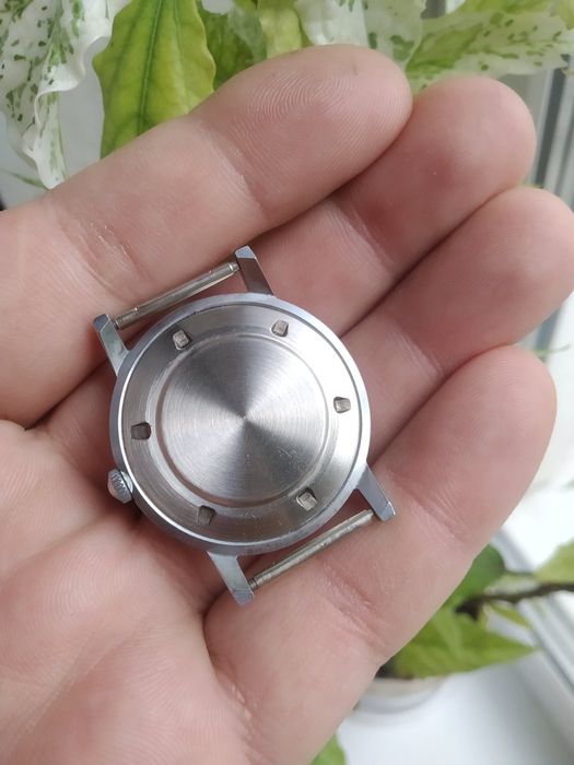 НОВЫЕ!!! Часы Полет 17камней в хромированном корпусе СССР