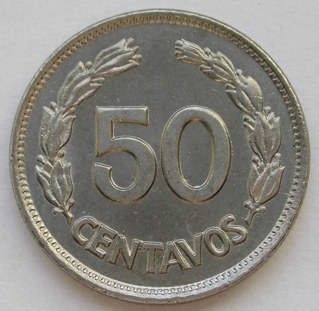 Ekwador 50 centavos 1963 - stan menniczy