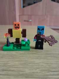 Lego Minecraft rozbójnik i Manekin treningowy