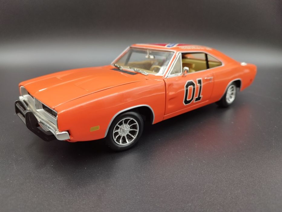 1:18 ERTL 1969 Dodge Charger General Lee Movie The Dukes of Hazard