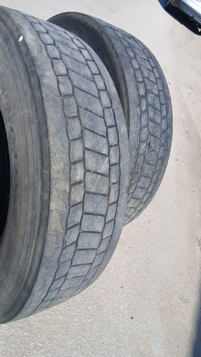 2 pneus tracção 315/80 R22.5 camiao, pesados