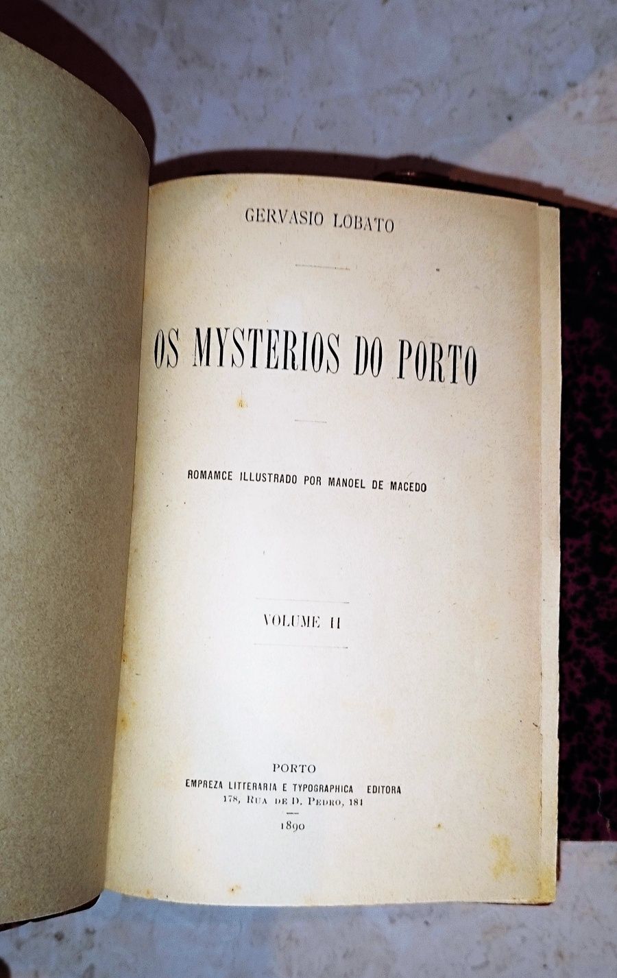 Os Mysterios do Porto (Gervásio Lobato) 1890/91